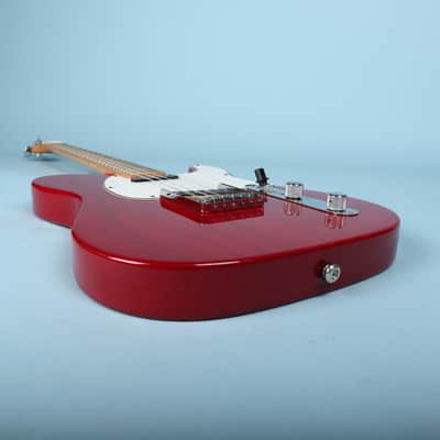 1992 G&L USA ASAT Classic Transparent Red Maple Neck image 10