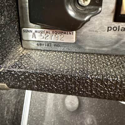Sunn Model T 1970s - 2nd Gen Red knob image 5