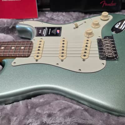 Fender American Professional II Stratocaster BRAND NEW Surf Green Metallic Pearl Rosewood USA Strat Guitar image 2