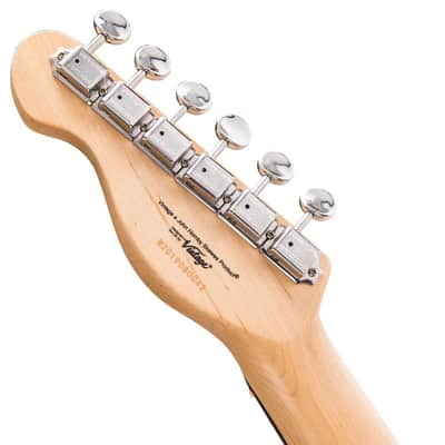 Vintage V72 ReIssued Custom Spec TL Electric Guitar - Flame Tobacco Burst (V72FTB) image 10
