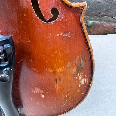 1964 Otto Fritz Kaiser No. 102 3/4 Violin w/ Bow & Hard Case - Made in West Germany image 4