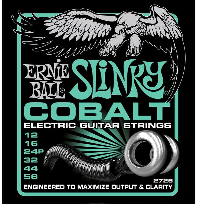 Ernie Ball 2726 Cobalt Not Even Slinky Electric Guitar Strings -6 PACK (12 - 56) image 1