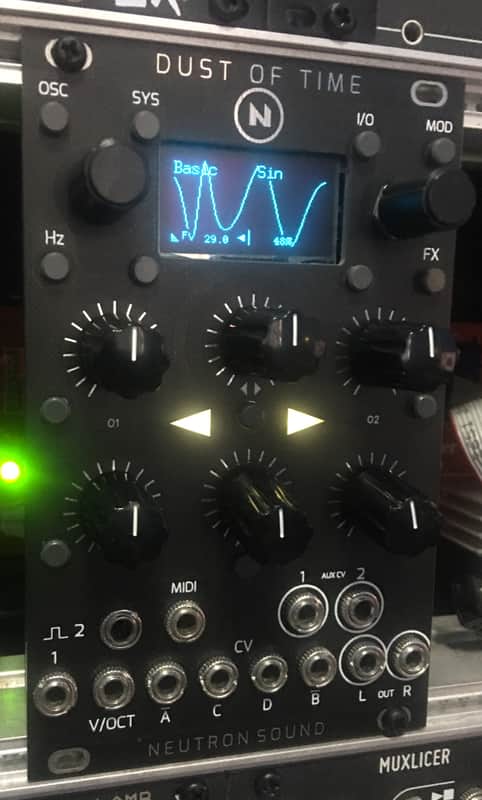 Neutron Sound Dust of Time Stereo Dual Wavetable Oscillator Eurorack Module image 1