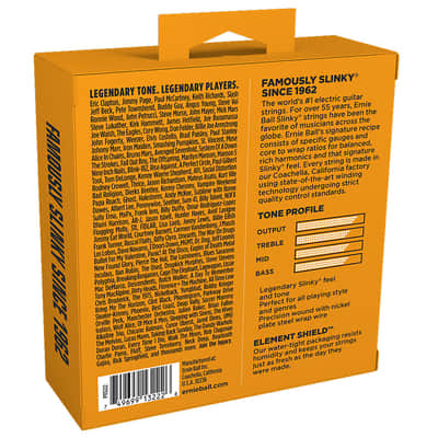 Ernie Ball Hybrid Slinky 3222 .009-046 3er Pack image 2