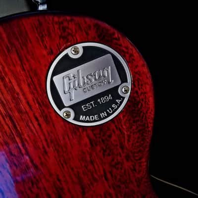 Gibson Custom Shop '59 Les Paul -Bullion Toggle Switch Cover Back Plate Badge “EST 1894"~R7 R8 R9 R0 image 9