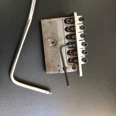 Fender Floyd Rose Bridge/Tremolo 1995 Chrome image 8