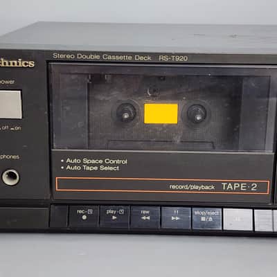Technics RS-T920 Stereo Double Cassette Deck Auto Control High Speed Edit image 3