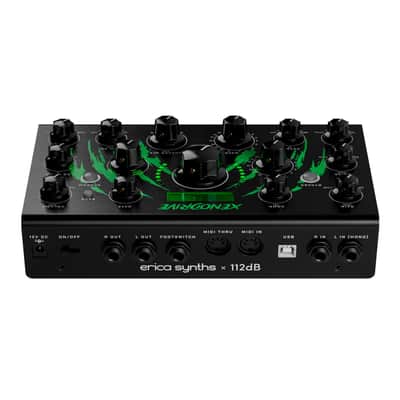 Erica Synths Xenodrive Stereo Distortion/Overdrive/Waveshaper FX Desktop Unit image 3