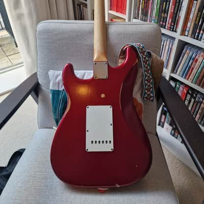 Fender FSR Road Worn '60s Stratocaster 2020 - Candy Apple Red image 3