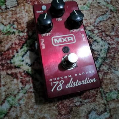 MXR M78 Custom Badass '78 Distortion 2011 - Present - Red image 1