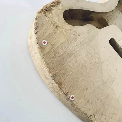 Unfinished Left Hand Jazzmaster Style Guitar Body image 12