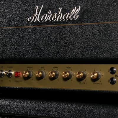 Marshall 1959HW Handwired JMP Reissue 2-Channel 100-Watt Guitar Amp Head image 6