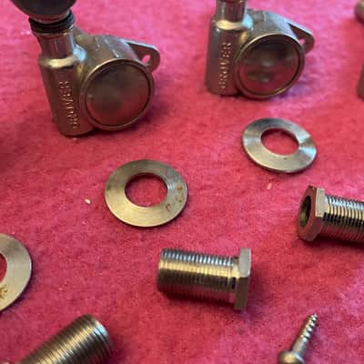 vintage 1970's Grover USA tuners for Gibson Les Paul S1 Marauder es-335 SG 175 Flying V image 8