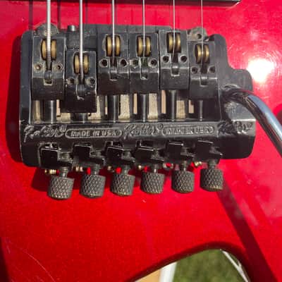 B.C. Rich Warlock NJ Series Japan 1986 - Red sparkle image 6