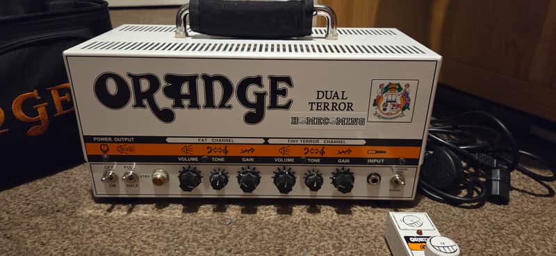 Orange Dual Terror 2-Channel 30-Watt Guitar Amp Head 2009 - Present - White image 1