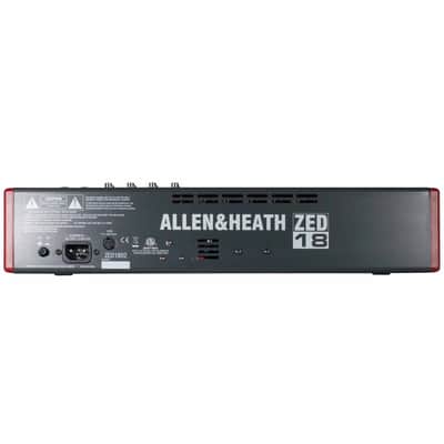 Allen & Heath ZED-18 Multipurpose USB Mixer for Live Sound & Recording image 6