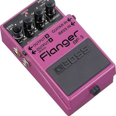 Boss BF-3 Flanger (Dark Gray Label) 2002 - Present - Purple image 1