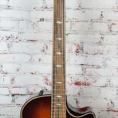 Immagine Taylor - Builder's Edition 814ce - Acoustic-Electric Guitar - Sinker Redwood/Honduran Rosewood - Shaded Edgeburst Top - with  Hardshell Case - x5077 - 3