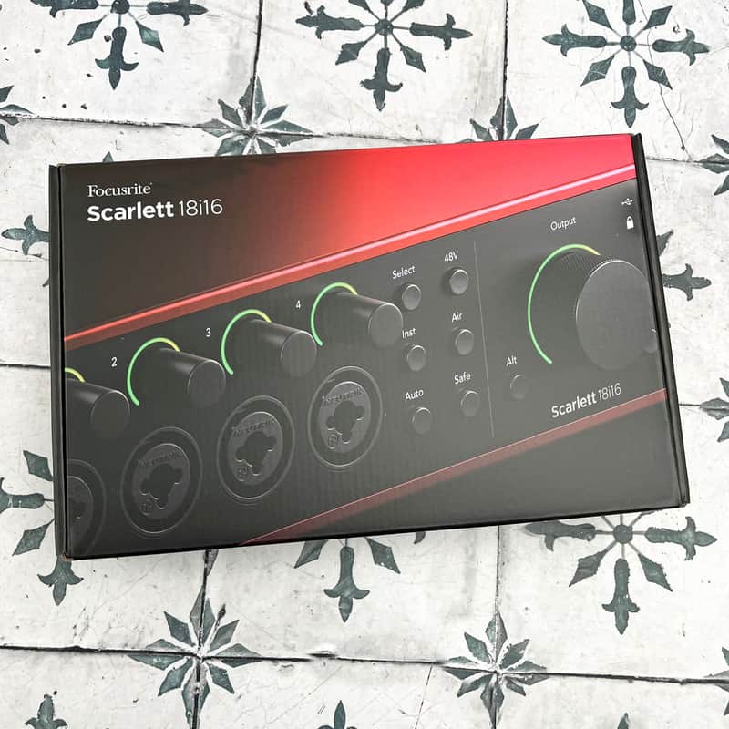 Focusrite Scarlett 18i16 4th Gen USB Audio Interface • BRAND NEW image 1