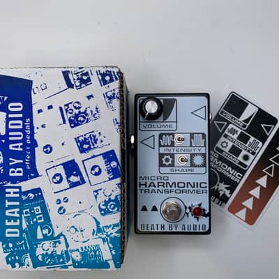 Death By Audio Micro Harmonic Transformer Fuzz 2014 - 2023 - White image 2