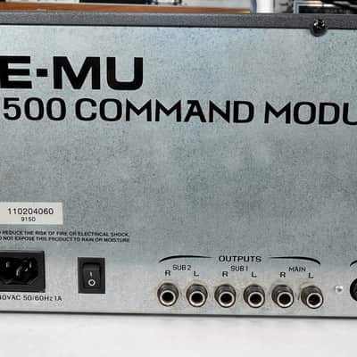 E-MU Systems Proteus 2500 Rackmount 128-Voice Sampler Module 2001 - Black image 11