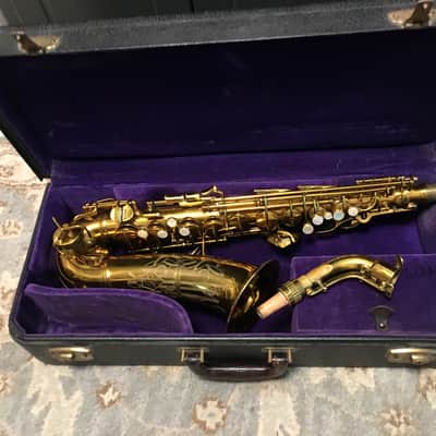 SUMMER DEAL CONN SAXOPHONE 6M VIII MATCHING VII NECK 1941 NAKED LADY ORIGNAL FINISH SWEET ORIGINAL CASE RECENTLY SERVICED DID NOT NEED ANYTHING PLAY TESTED image 2