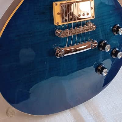 Epiphone Les Paul Standard Limited Edition 1997 - Transparent Blue image 7