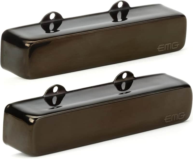 EMG Robert Trujillo RT Rip Tide J Bass Guitar Pickup Set, Black Chrome (7090.00) image 1