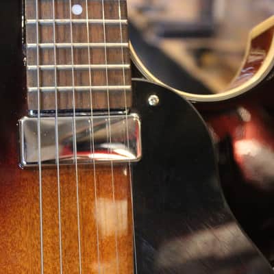 Washburn HB15 Hollowbody Mini Humbucker Electric Guitar image 3