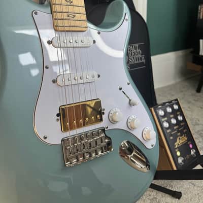 PRS Silver Sky (Polar Blue, Maple Neck) w/ Suhr Asatobucker + Signed Jackson Audio Asabi Pedal image 4