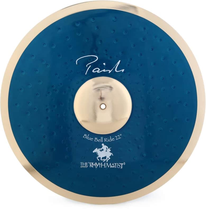 Paiste 22-inch Signature Blue Bell Ride "Rhythmatist" Cymbal (BlueBellRided1) image 1