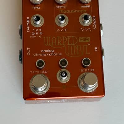 Chase Bliss Audio Warped Vinyl HiFi 2017 - 2018 - Orange image 2