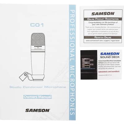Samson C01 Large-Diaphragm Cardioid Condenser Microphone image 4