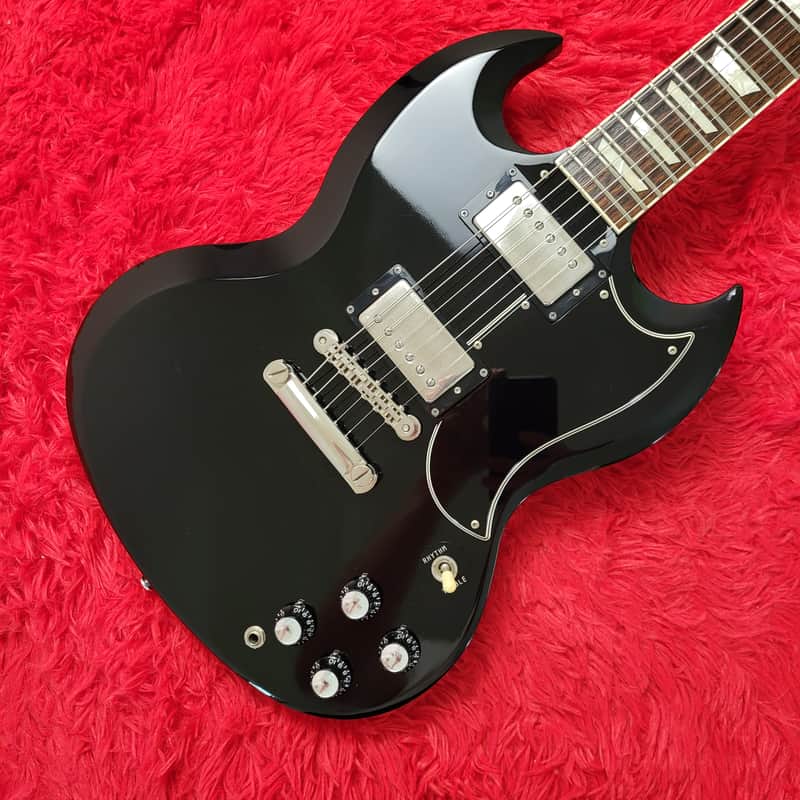 Rare 2006 Epiphone Limited Edition '61 SG LQ Lacquer SG Standard - Ebony (Black) - With Original Gigbag - Made In Japan MIJ image 1