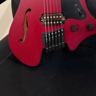 2022 Strandberg Salen Jazz NX 6 – Burgundy – Excellent Condition – Original Gig Bag image 2