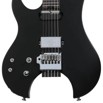Schecter Synyster Gates Custom-6 TR-S LH Headless Left-handed Signature Electric Guitar - Black image 2