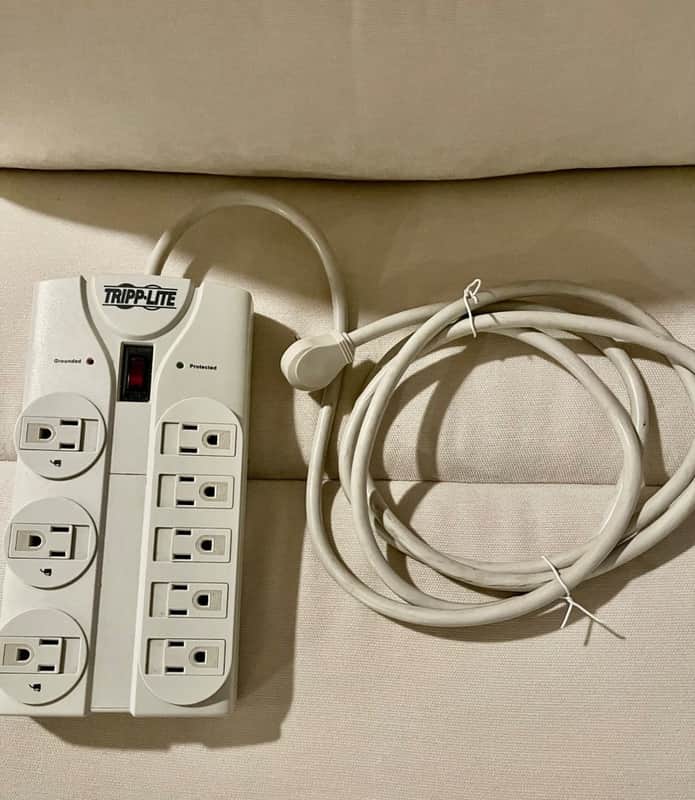 TRIPLITE Tripp Lite 8-Outlets Surge Protection Cord 2024 - Biege image 1