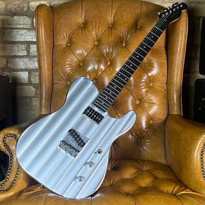 Liquid Metal T Style Aluminum Bodied P90/S Electric Guitar! image 2