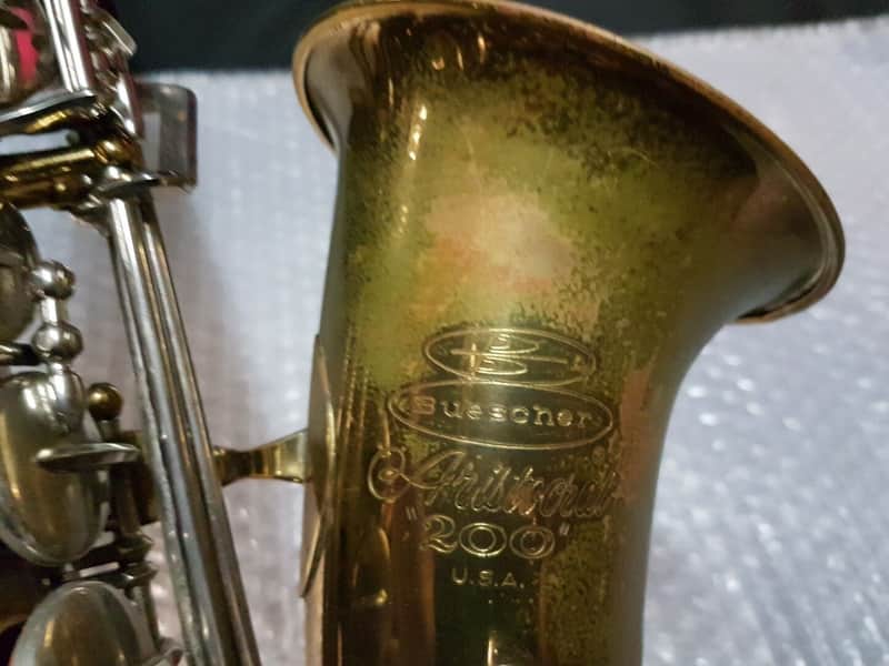 1979 BUESCHER ARISTOCRAT 200 ALT / ALTO SAX / SAXOPHONE made in USA image 1