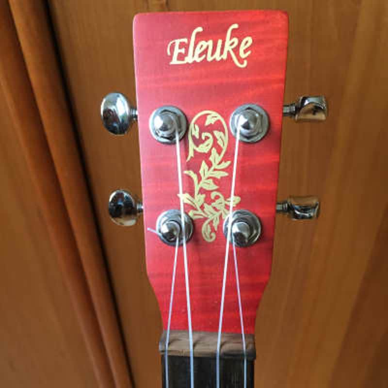 Eleuke MP3 Electric Ukulele Red Early 2000s image 1