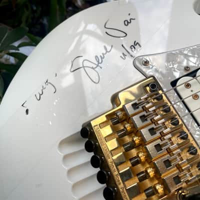 Ibanez JEM7V WH 1998 * Signed by Steve Vai * image 7