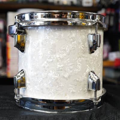 Tama Superstar Classic Series 8" Maple Tom - White Marine Pearl | 7x8" image 3