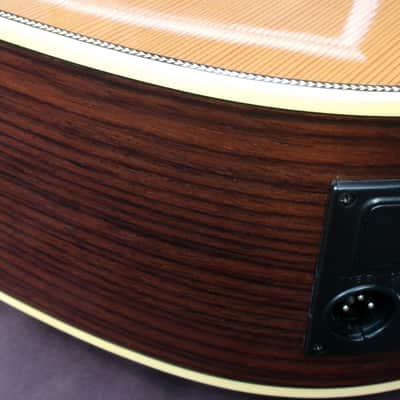 2013 K Yairi WY-1 Electric Acoustic Guitar with cutaway+K Yairi Hard Case image 15