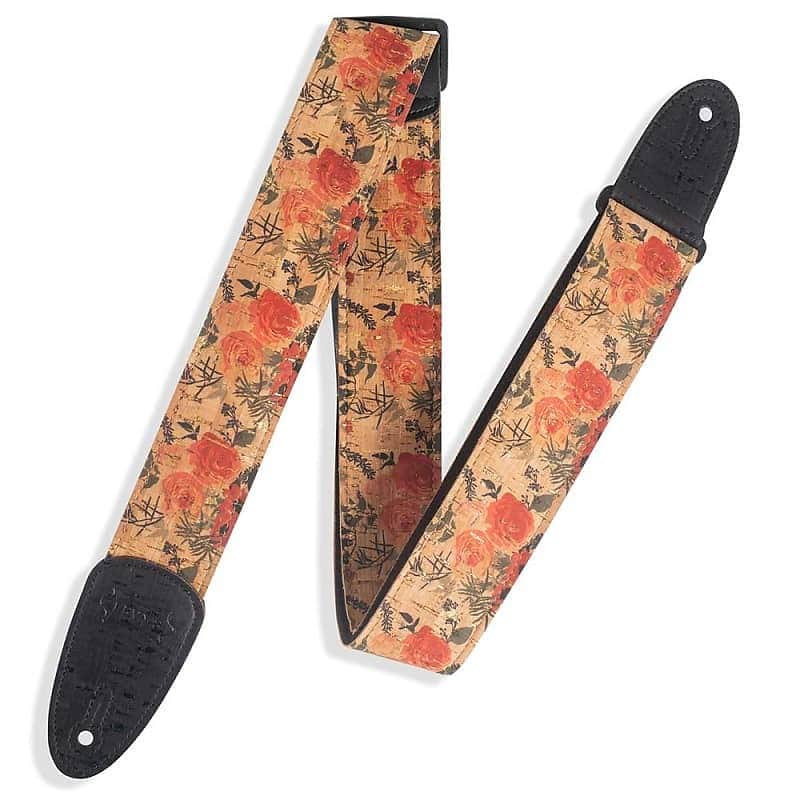 Levy's MX8 2" Cork Guitar Strap image 1