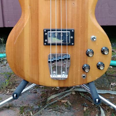Madeira MB-100 (Guild) Short Scale Bass 1970s Natural MIJ image 2