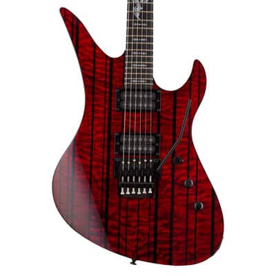 Schecter Synyster Standard Plus Electric Guitar - Transparent Deep Red image 1