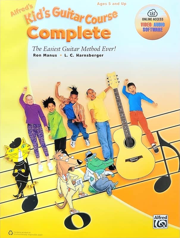 Alfred's Kid's Guitar Course Complete The Easiest Guitar Method Ever! image 1