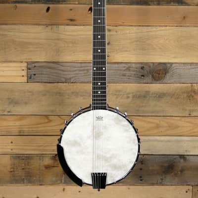 Washburn Americana B6 6-String Open Back Banjo Natural image 4