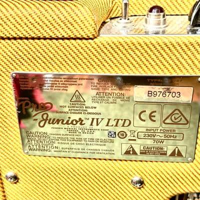 Fender PRO Jr IV LTD Limited - Tweed image 6