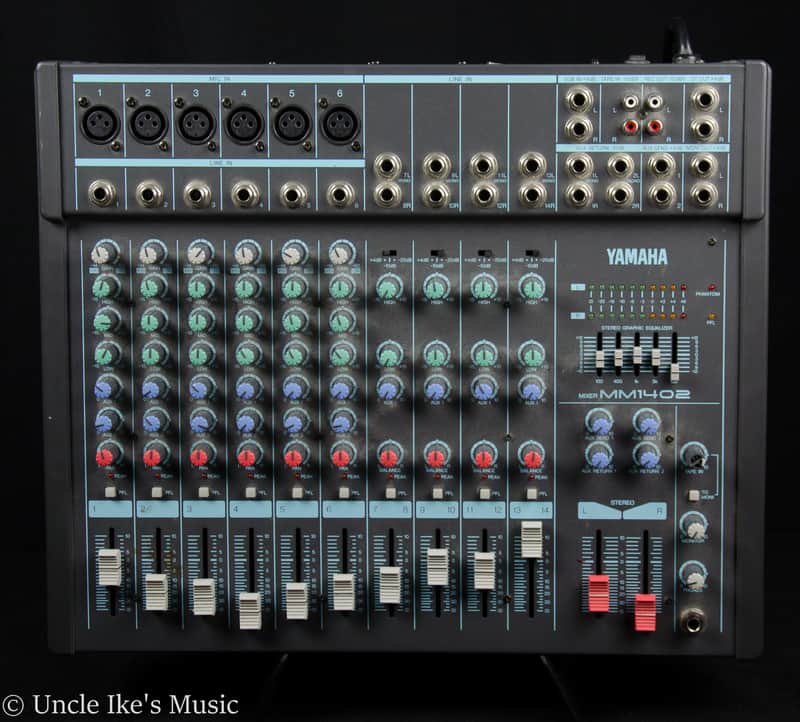 Yamaha MM1402 14 Channel Mixer | Reverb